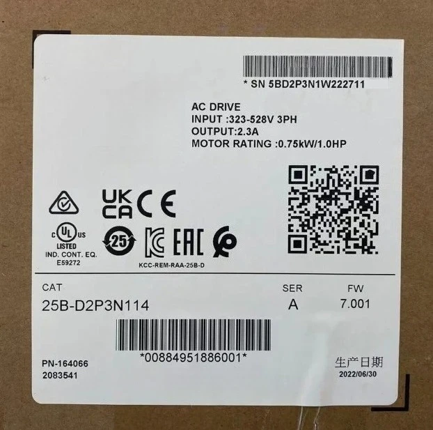Brand New Original 25B-D2P3N114 25B D2P3N114 Fast Delivery