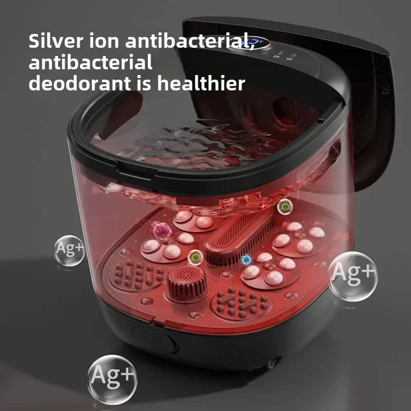 Household Fully Automatic Constant Temperature Heating Electric Massage Foot Bath Tub for Foot Health Care