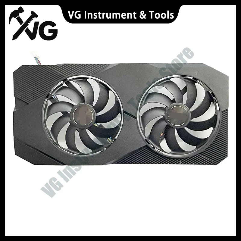 For ASUS DUAL-RTX2060-O12G-EVO Graphics Card Replacement Accessories Brand New Original 6PIN FDC10H12S9-C Case and Fan