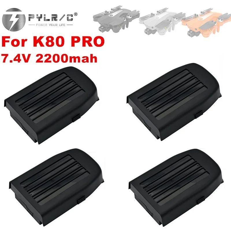 

Upgrade 7.4V 2200mAh Lipo Bettery For K80PRO K80 PRO RC Quadcopter Drone Battery Spare Parts Accessories 7.4v battery