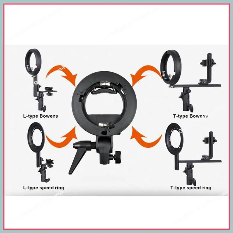 N94R For Godox S1, Flash Holder Bracket Lamp Handheld Perfect For Godox Flash Light Snoot