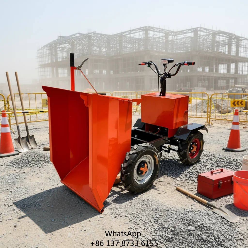 New Electric Trolley Truck Efficient Material Transport Equipment With Core Motor Component Warranty Included
