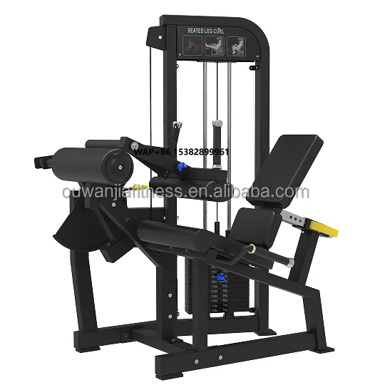 

OWJ Commercial Use Steel Seated Leg Curl Machine-Adjustable & Durable