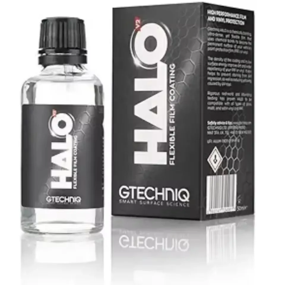 

Gtechniq Halo V2 Flexible Paint PPF Viny Protection Safe for All Types of Wraps/PPF Gloss Satin Matte Finishes Plus Self Healing