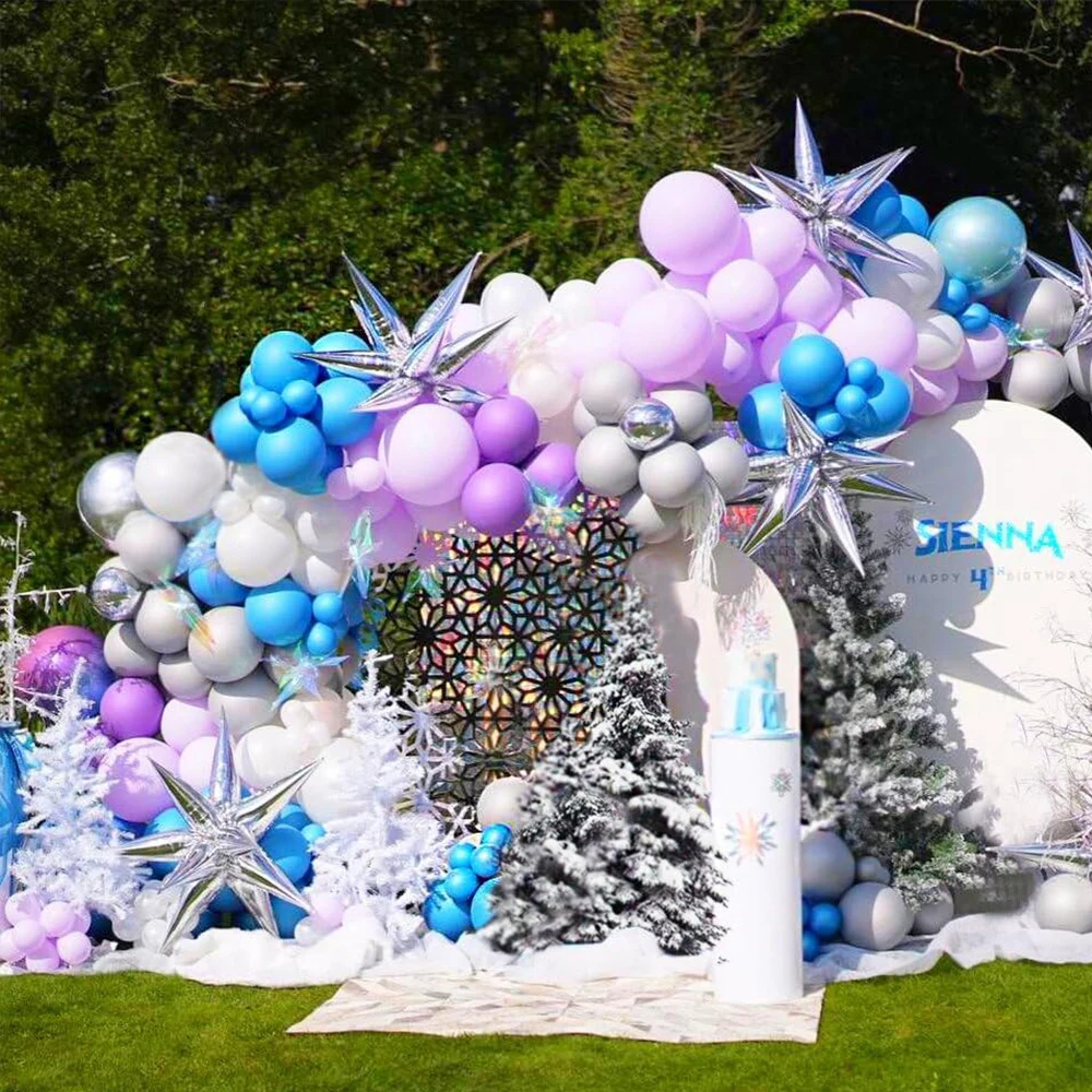 Mavi ve Mor Renklerde, Kar Tem - Balloon Arch Kit incelemesi ve fiyatı