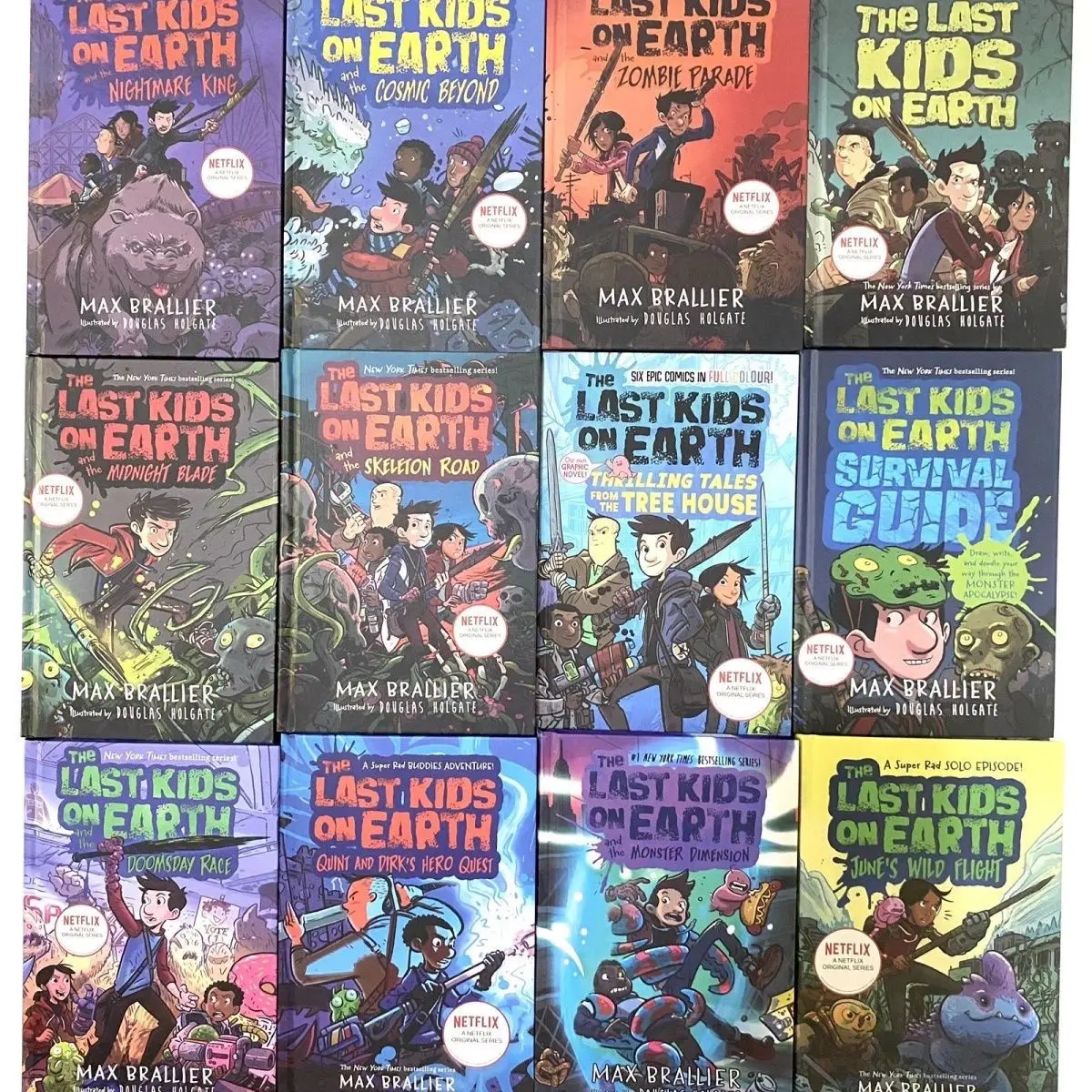 The Last Kids on Earth The Last Kids on Earth Hardcover 12 Volumes Magic Fantasy English Read Together