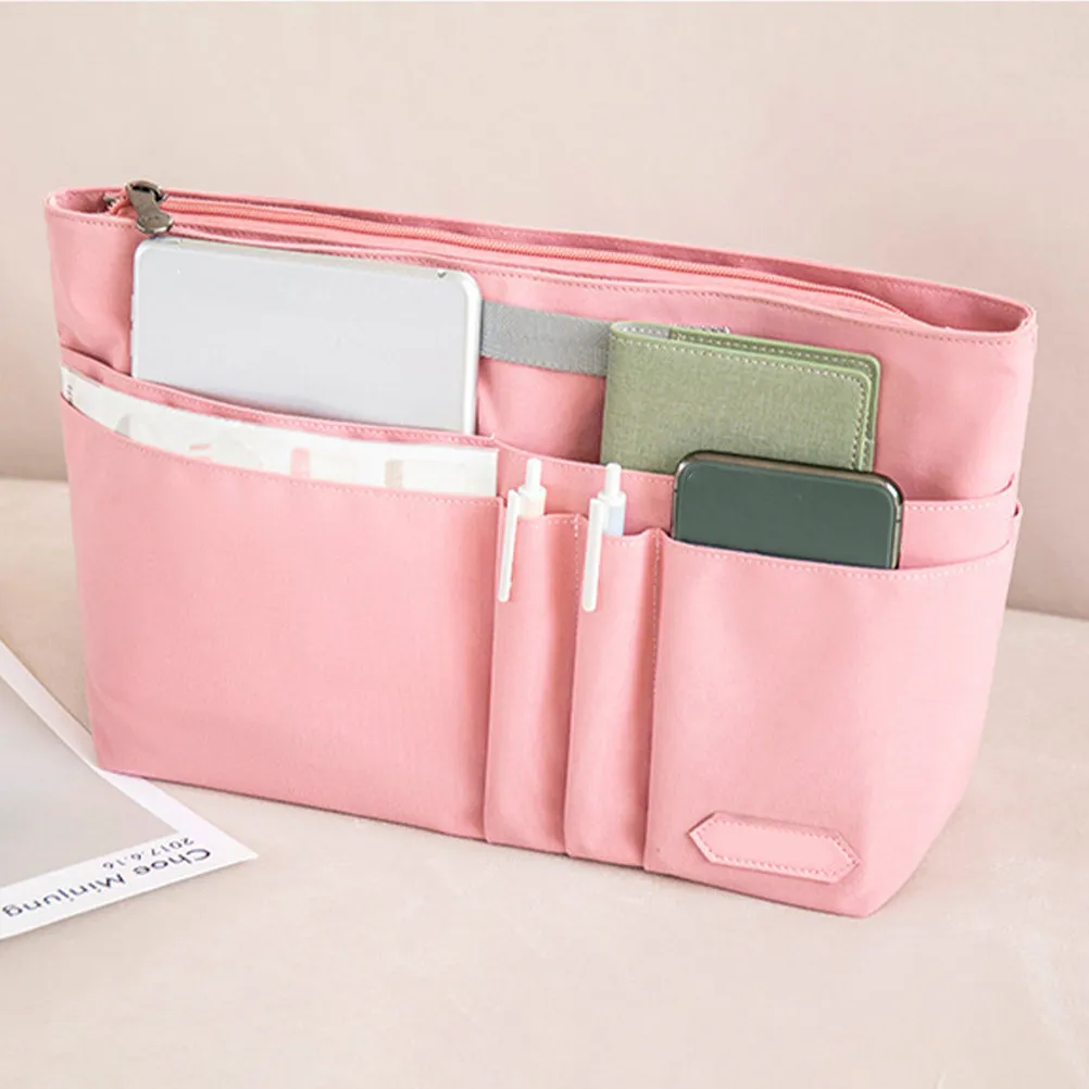 Travel Makeup Bag Organizer Large Capacity Portable Daily Use Storage Bag for Women Men Toiletries Lipstick Eyebrow