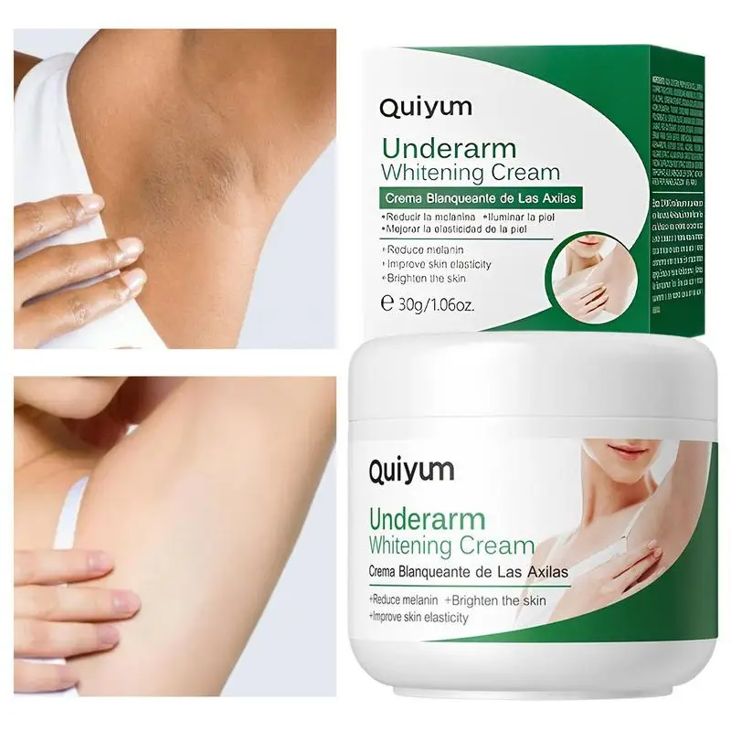 30g Whitening Cream For Dark Skin Armpit Lightening Intimate Areas Underarm Body Skin Care Private Parts Whiten Cream Beauty