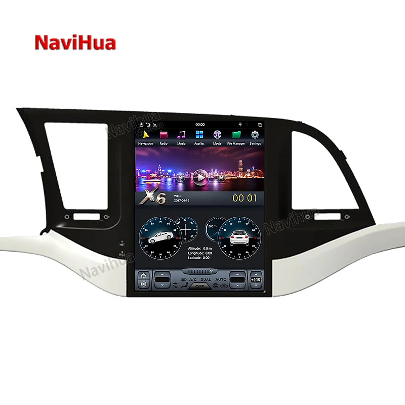 Navihua Android Car DVD Player For Hyundai Elantra 2015 Built-in HD Auto GPS Navigation Touch Screen Car Radio Stereo Autoradio