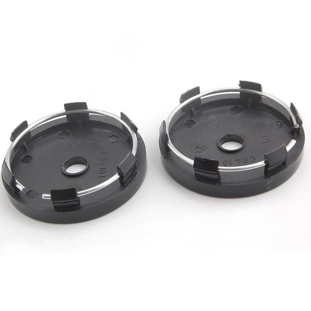 4pcs 60mm Black Wheel Hubs Center Hub Cap Wheel Rim Hub Cover Cap Car Modification Wheel Hub Center Cover Electroplated Wheel