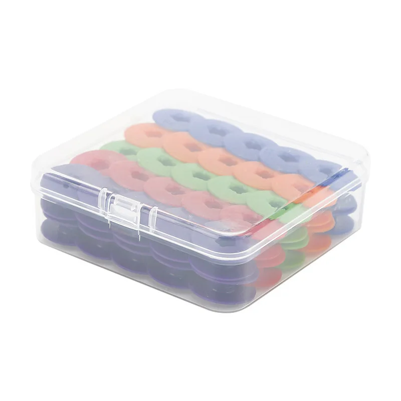 

40264A Flat Car Bobbin for Industrial Lockstitch Sewing Machine Lock Core Colorful Durable Hicello JUKI SINGER JACK CONSEW ZOJIE