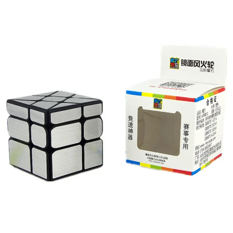 MoYu magiczny lustrzana kostka wiatrak Speed Cube Puzzle edukacyjne MeiLong urodzinowe świąteczne prezenty świąteczne zabawki dla dzieci