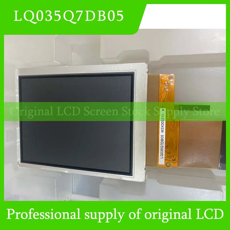 Tela de LCD Painel para Sharp, original, novo, transporte rápido, 100% testado, LQ035Q7DB05, 3,5"