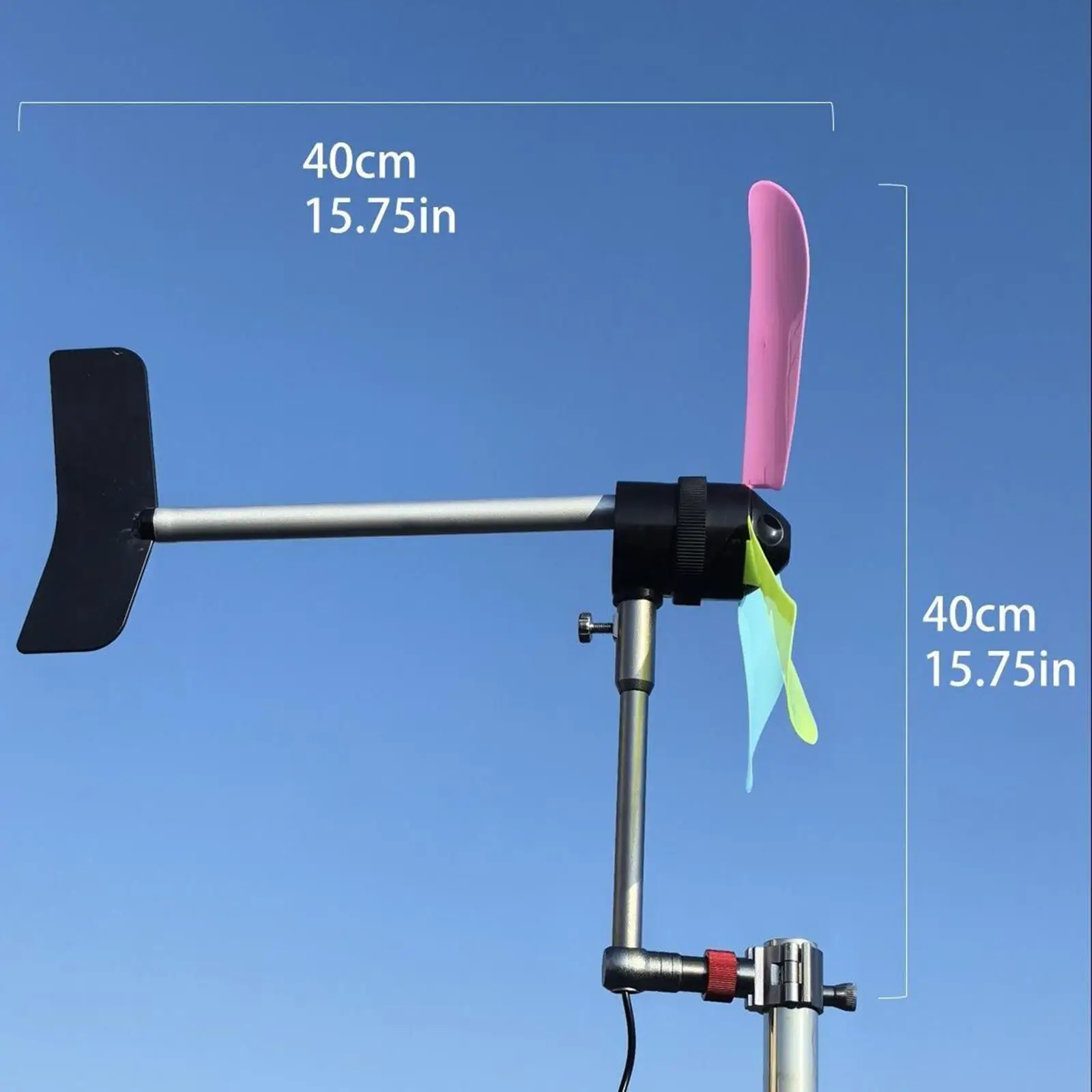 Portable Wind Turbine Generator Easy Installation 5V Output DIY Small Kit for Camping Cycling Outdoor