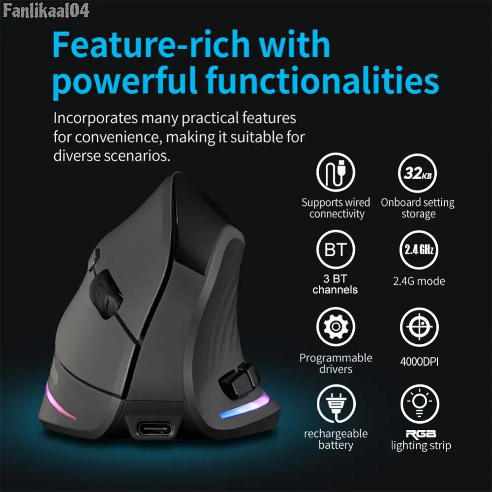 Ergonomic Mouse Adj…