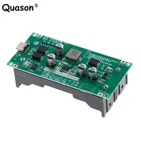 Type-C 15W 3A 18650 Lithium Battery Charger Module DC-DC Step Up Booster Fast Charge UPS Power Supply / Converter 5V 9V 12V