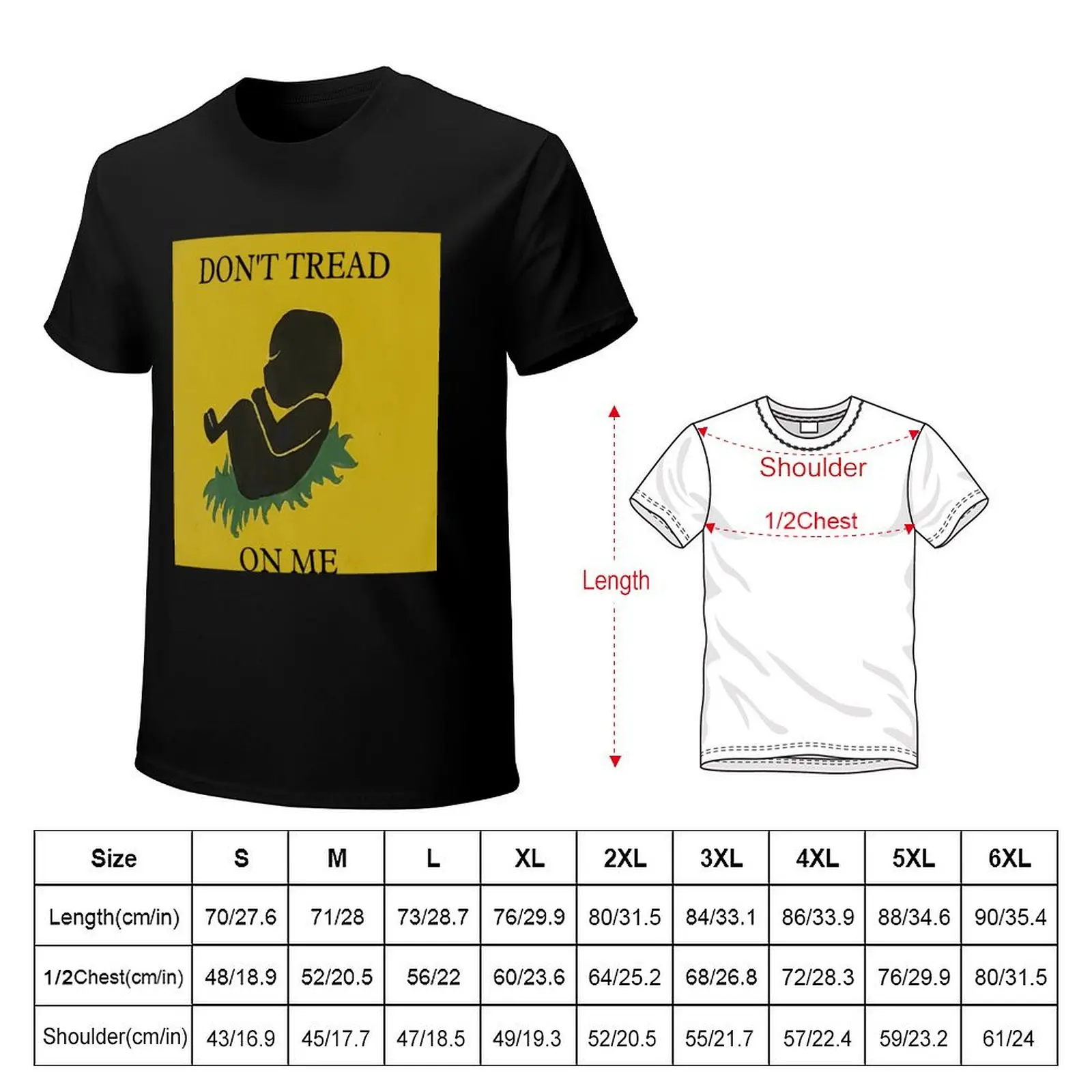Don't tread on me baby T-Shirt Art Pattern Printed Casual Top