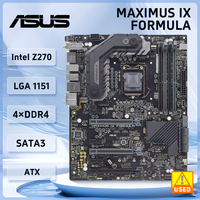 ASUS Intel Z270 Motherboard ROG MAXIMUS IX FORMULA  LGA 1151 DDR4 64GB dual M.2 support Core i3-6300 6600 7600 7400 7700G 4500