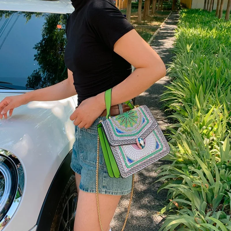 حقيبة كتف نسائية عصرية قابلة للتحويل من الجلد حقيبة يد كروس مصممة للسيدات أنيقة #6