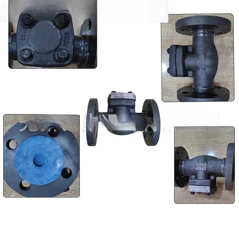 

Forged steel flange swing check valve A105 H44H-25C high temperature and high pressure check valve steel valve