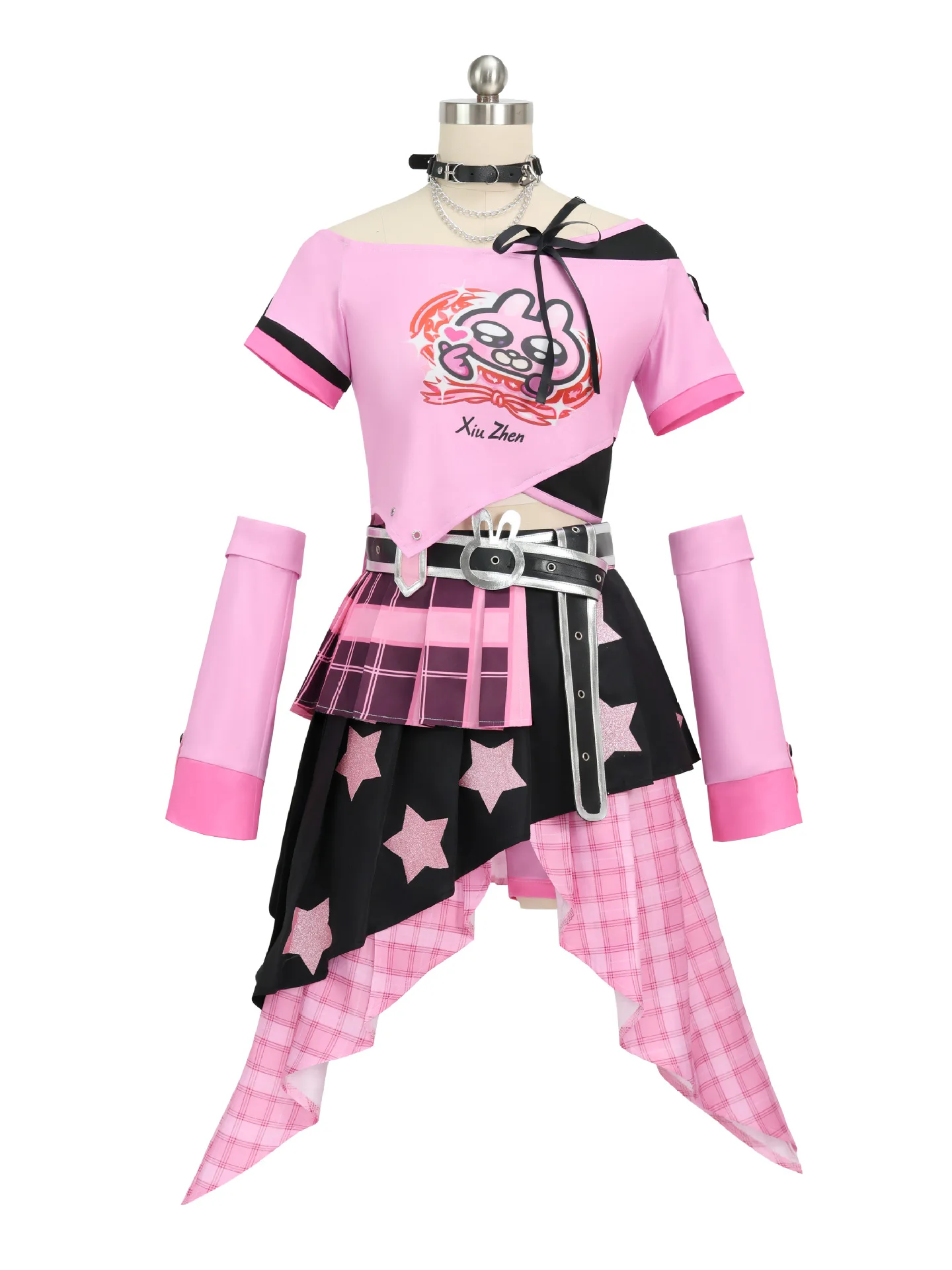 

Identity V Bartender Siamese‌ Bunny Showtime Cosplay Costume Game Character Halloween Party Performance Clothing for Women