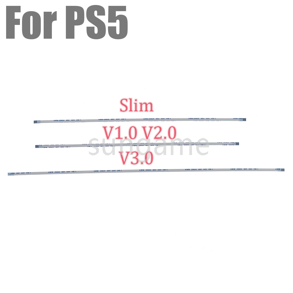 1pc For Playstation 5 PS5 Slim Game Console Host Light Board Flex Cable V1 V2 V3 6pin