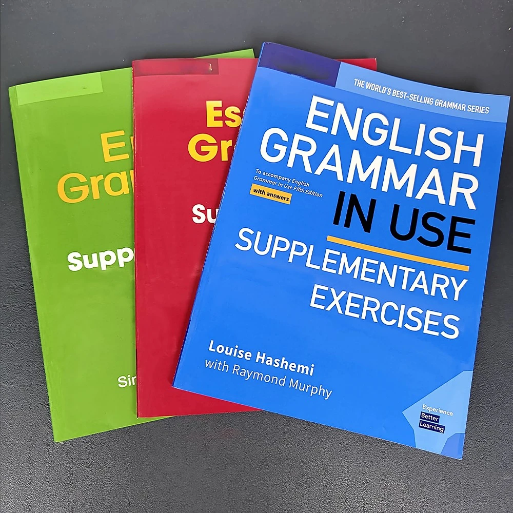 1 book Basic Intermediate Advanced English Essential Grammar In Use Supplementary Exercises English Grammar Books