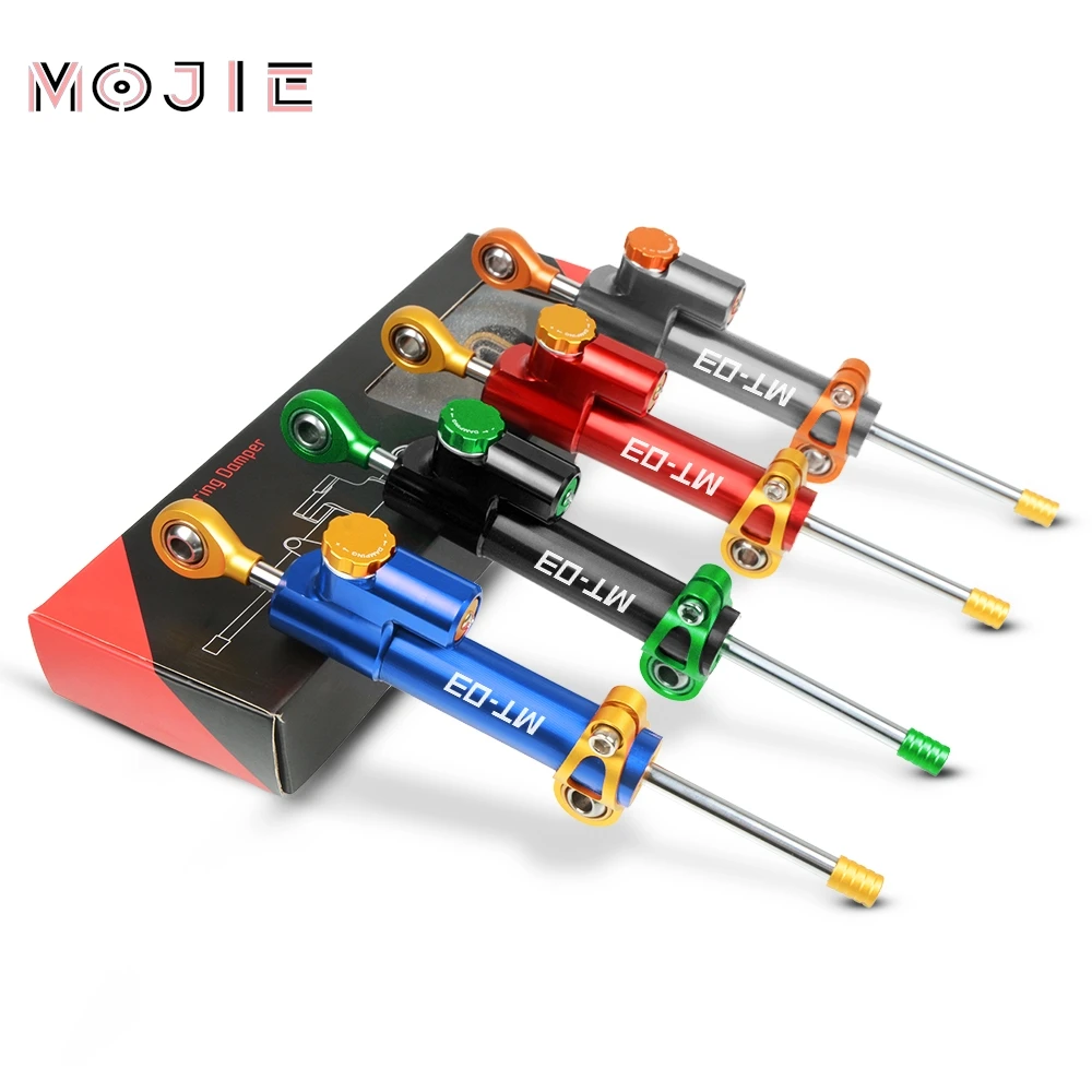 لياماها MT03 MT-03 MT 03 2006-2020 2021 2022 2023 2024 العالمي للدراجات النارية اكسسوارات قابل للتعديل التوجيه المثبط استقرار