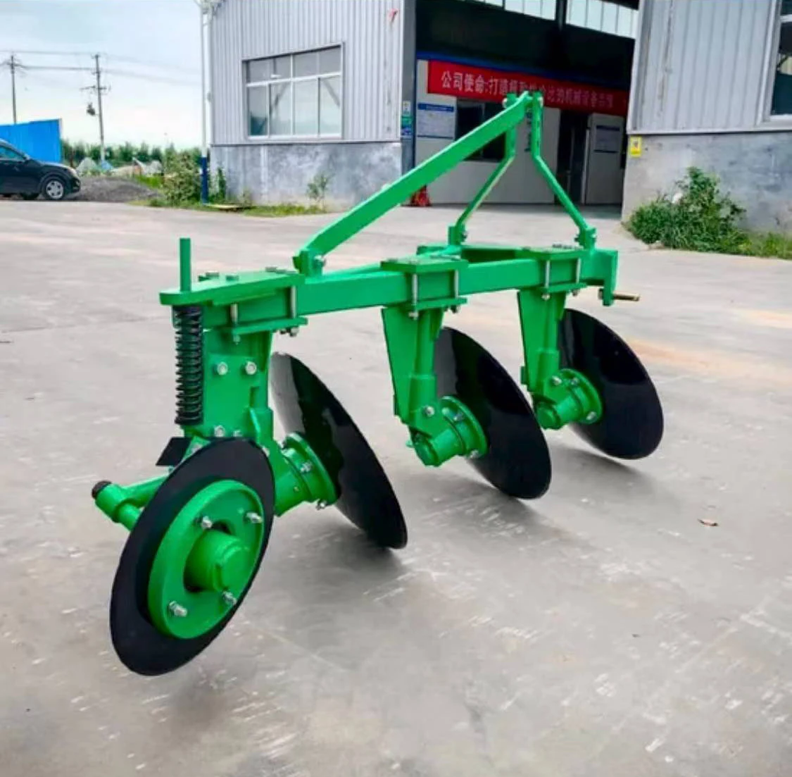 3-Disc Agricultural Disc Harrow with Gearbox-High Productivity