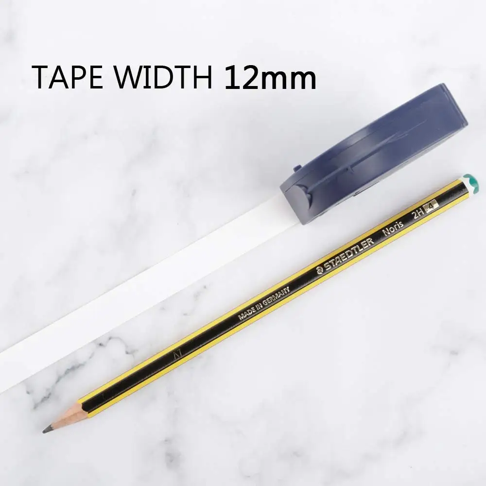 Aken Compatible 12mm Clear Label Compatible for Dymo Letratag Tapes 12267 Plastic Labeling Type for Dymo LT100H 100T Label Maker