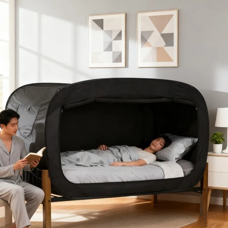 Round Instant Setup Tent Indoor Outdoor Travel Shelter Compact Foldable Storage Design