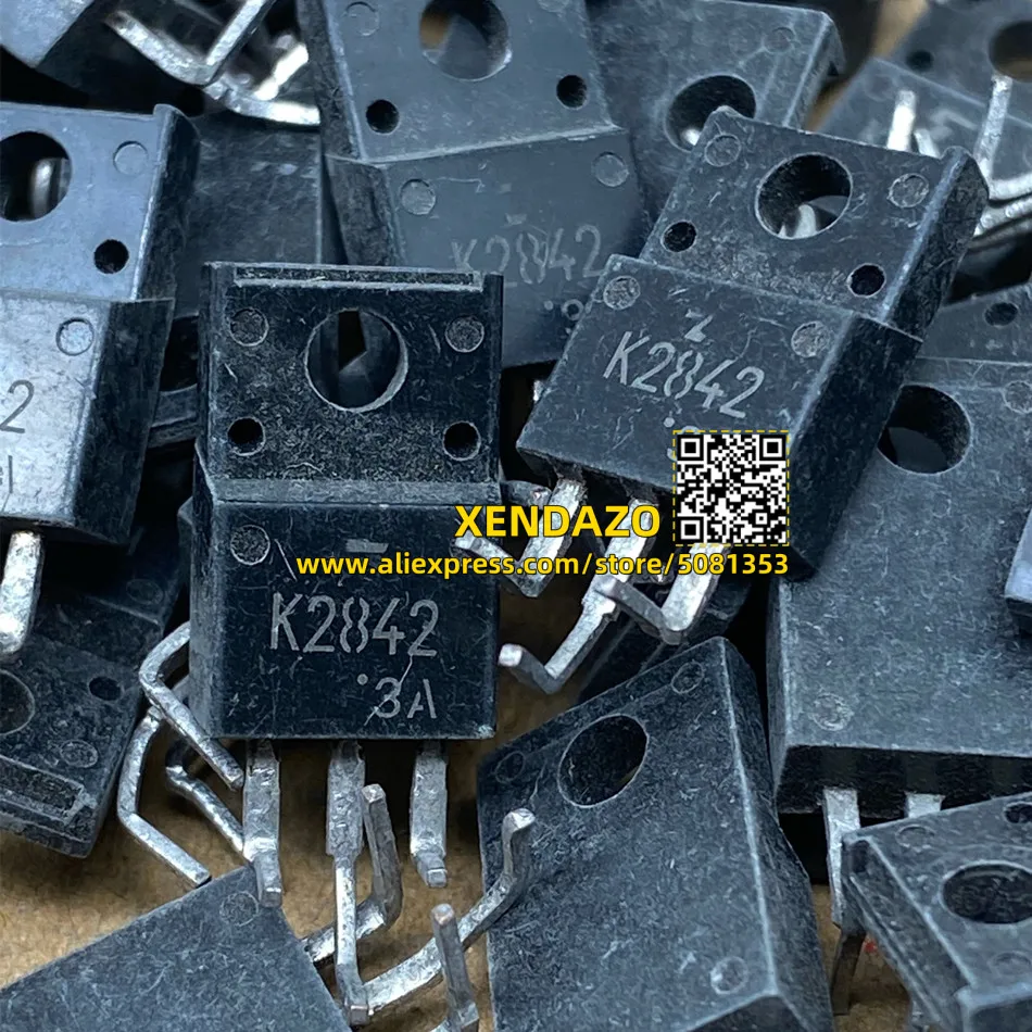 10pcs/lot K2842 2SK2842 MOSFET 12A 500V TO-220F