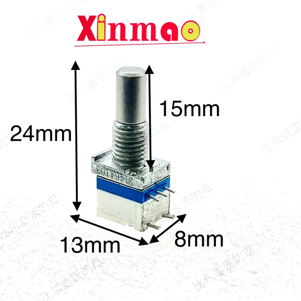 LJV walkie talkie volume adjustment A103 precision potentiometer with switch shaft length 15mm