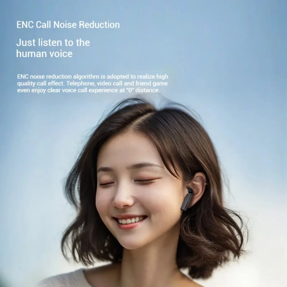 Black Shark JoyBuds Plus Auricolare wireless Personalizzato ergonomico E-sport Auricolare da gioco Bassa latenza Riduzione del rumore di alta qualità