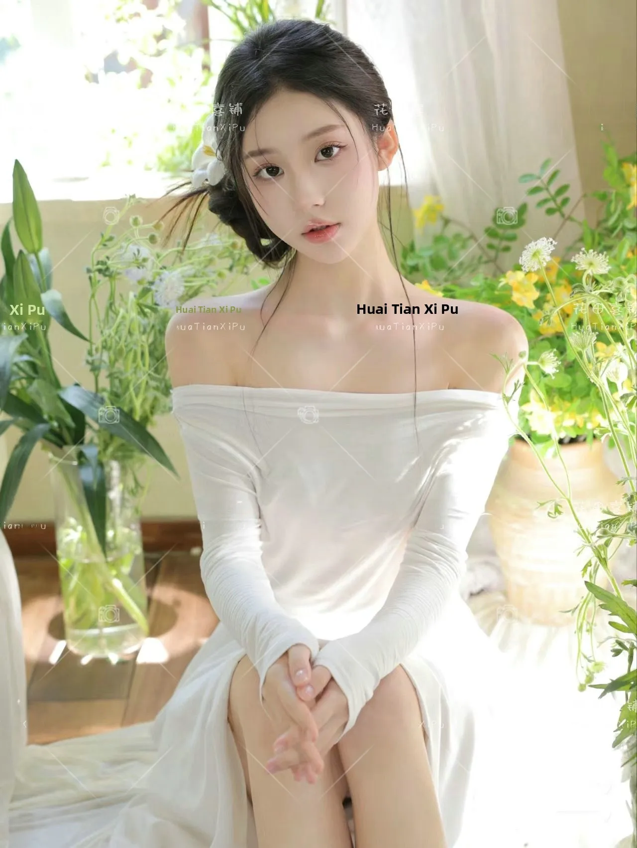 

Spring 2026 New Studio Theme Atmosphere Personal Pure Desire Art Photo Photography Clothing Women's Ethnic Stage Costume
