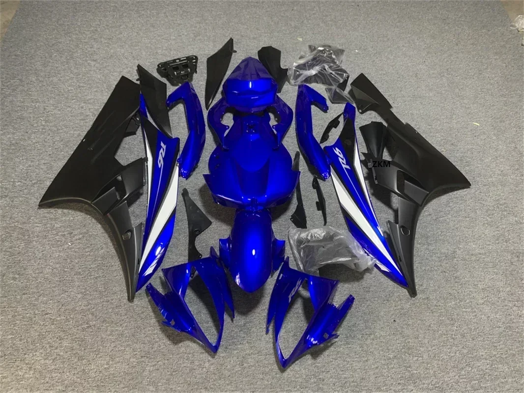 Apply to for YAMAHA YZFR6 2006 - 2007 Fairing Kits for YAMAHA YZFR6 07 Blue Black Bodywork YZF R6 2006 Body Kits