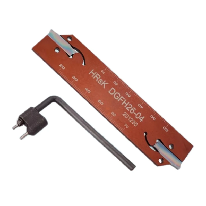 Corte Faca Board Tool Holder Grooving Cut-off Holder Lock Knife Wrench Inserir para Mgmn Carbide Smbb Dgfh262 Dgfh263 Dgfh32-2