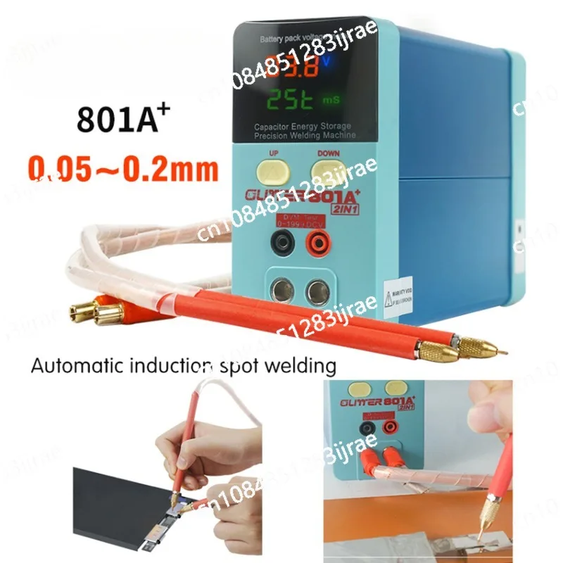 

801A+ Battery Spot Welder Spot Welding Machine Integrated Small Energy Storage with 70A/70BN Spot Welding Pen