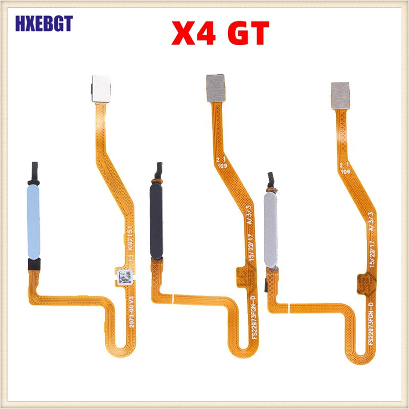 

Fingerprint Recognition Sensor Flex Cable For Poco X4 GT Power Button Key Fingerprint Flex Cable Replacement Parts