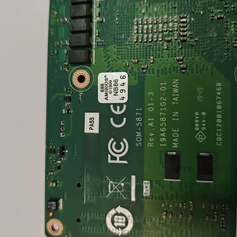 

Original Disassembly Industrial Control Motherboard SOM-5871