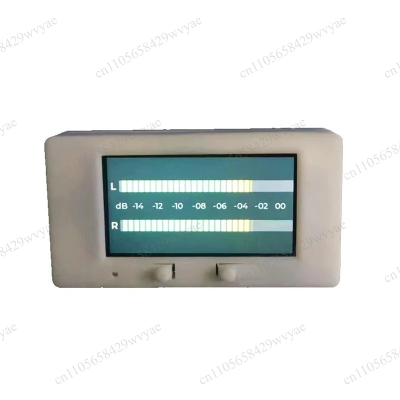 Voice-activated VU LCD Color Spectrum Module, 5 Modes Level Display, 5V for Power Amplifier