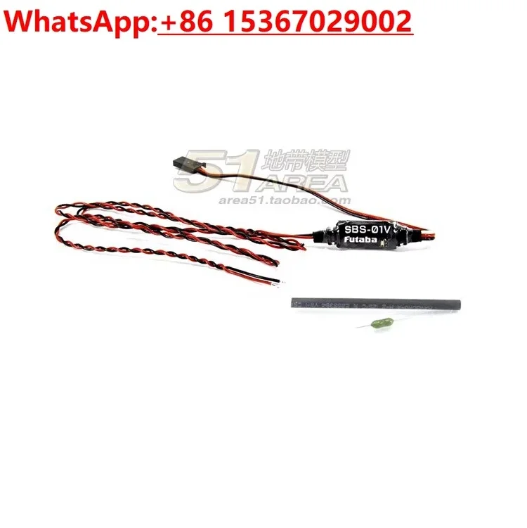 SBS-01V voltage sensor, real-time measurement of power battery, telemetry module, Futaba licensed goods