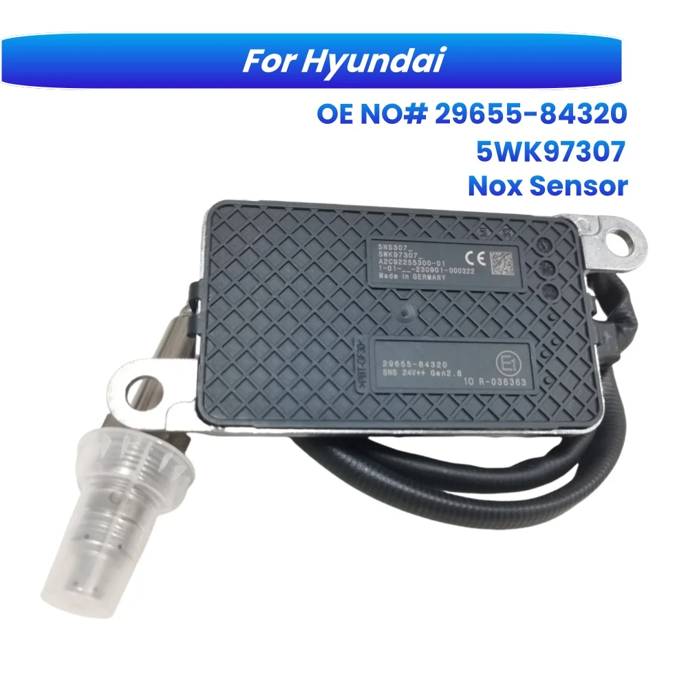 5WK97307 29655-84320 29655 84320 New Nitrogen Oxides Sensor 24V For Hyundai Truck