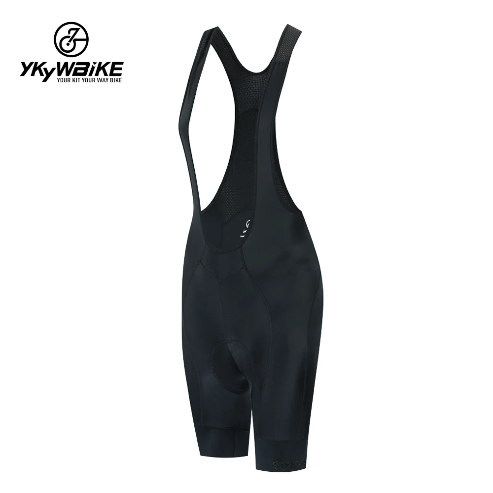 YKYWBIKE Cycling Bib Shorts Women Summer Bike Bibs Shorts Padded Tights Bicycle Pants Quick Drying Breathable Shorts Suspenders