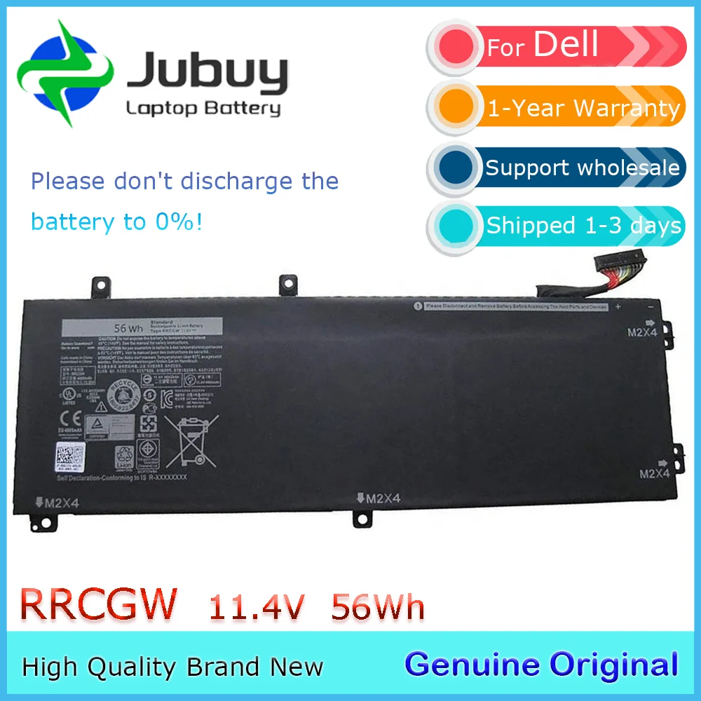 

Новый аккумулятор RRCGW для Dell XPS 15 9550 Precision 5510 серии M7R96 62MJV 56WH