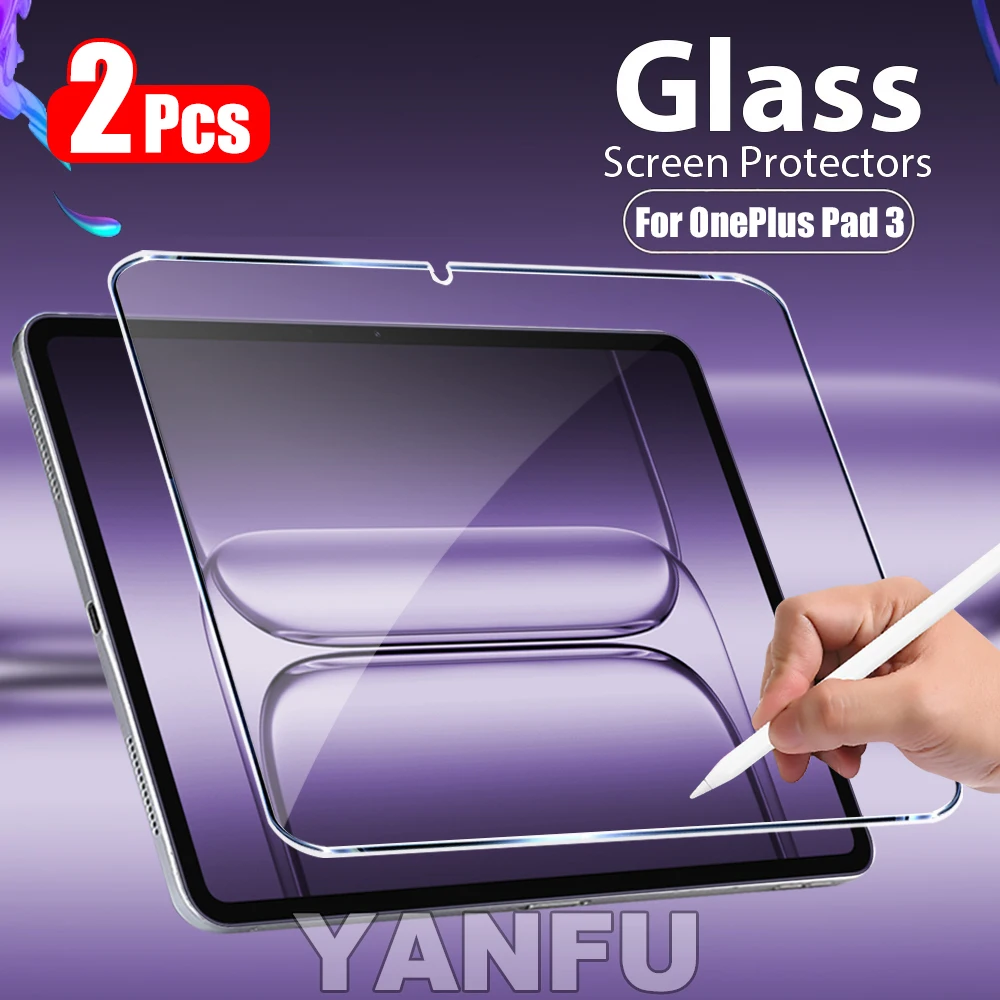 2pcs Tempered Glass Screen Protector For OnePlus Pad 3 13.2 9H Film
