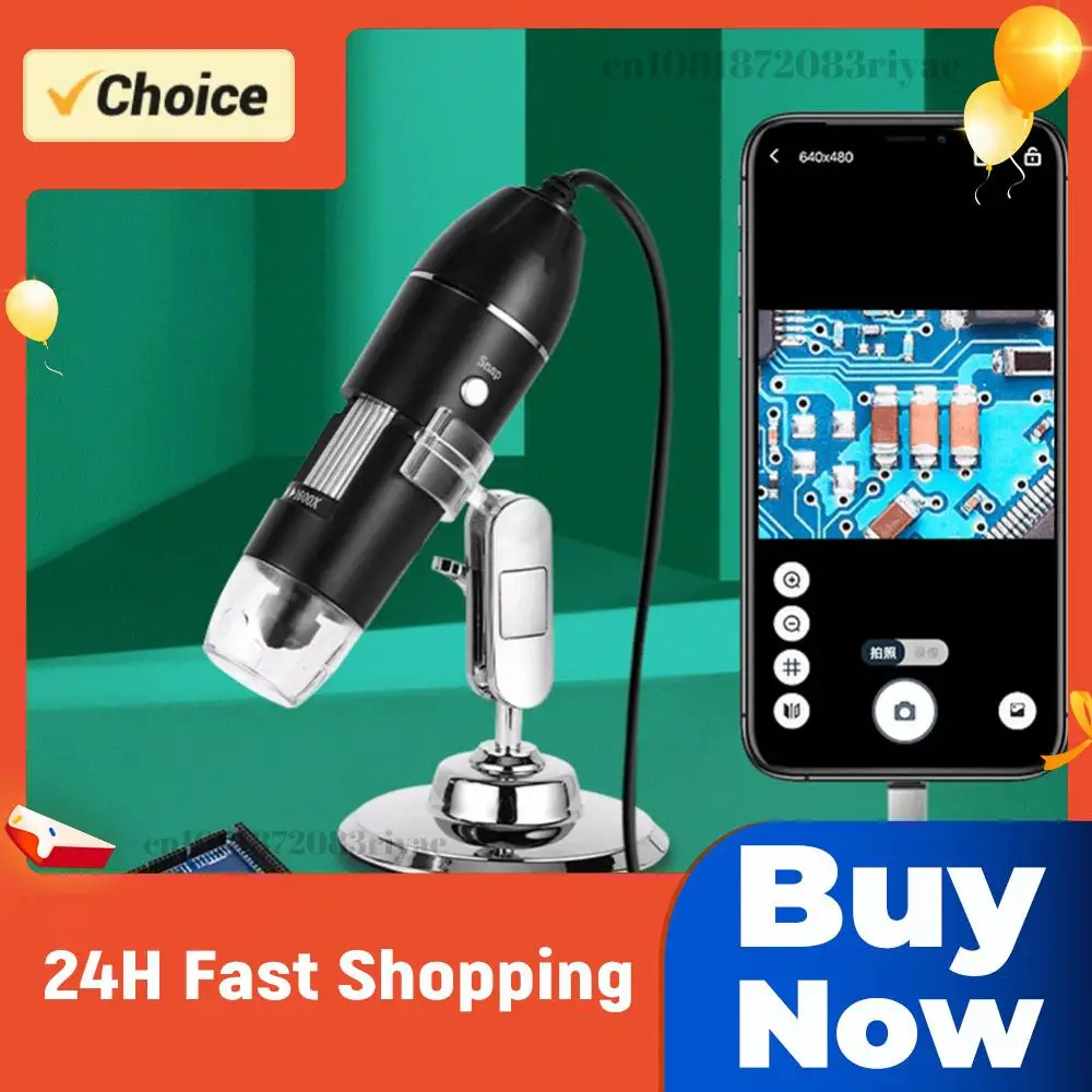 

Цифровой LED-микроскоп-камера для пайки, портативный эндоскопический электронный микроскоп 500X 1000X 1600X для ремонта телефонов