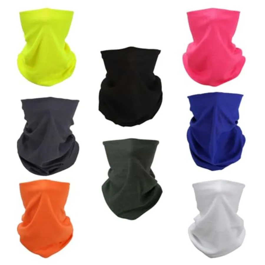 8 Multipurpose Bandanas for Women Men