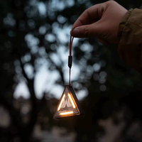LED Outdoor Mini Direction Light With 4 Lighting Modes Camping Backpack Light Adjustable Brightness Waterproof For Night Safety