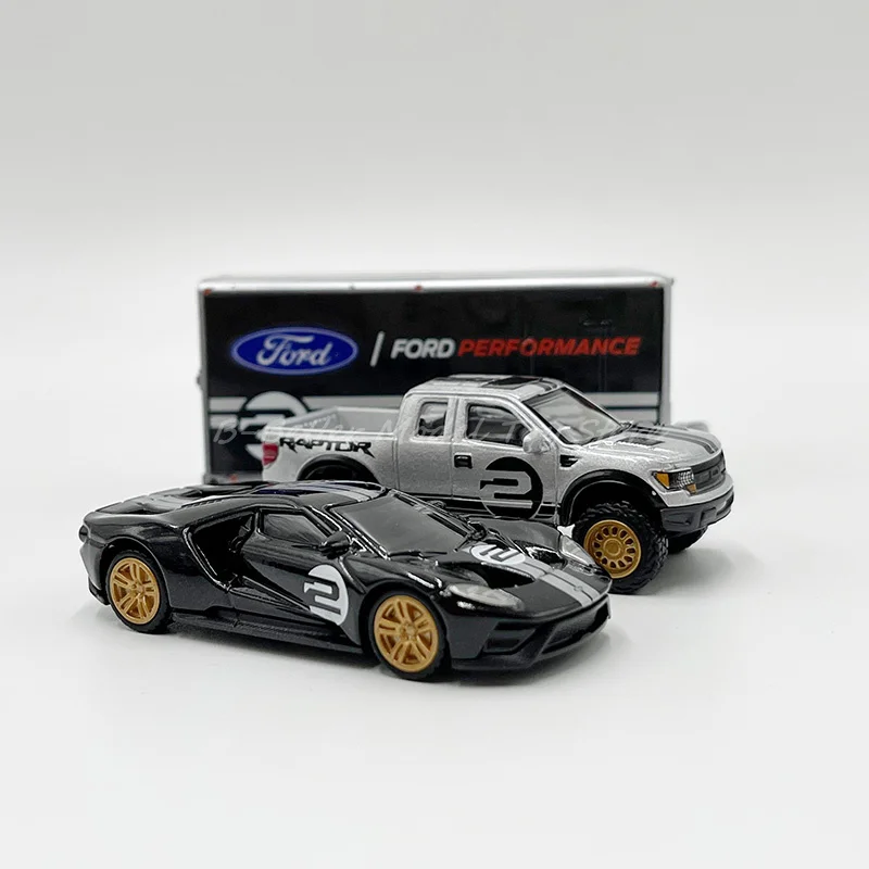 Maisto 1:64 Diecast Car Model Toy 2010 Ford Raptor / 2017 Ford GT Heritage Collection And Gifts